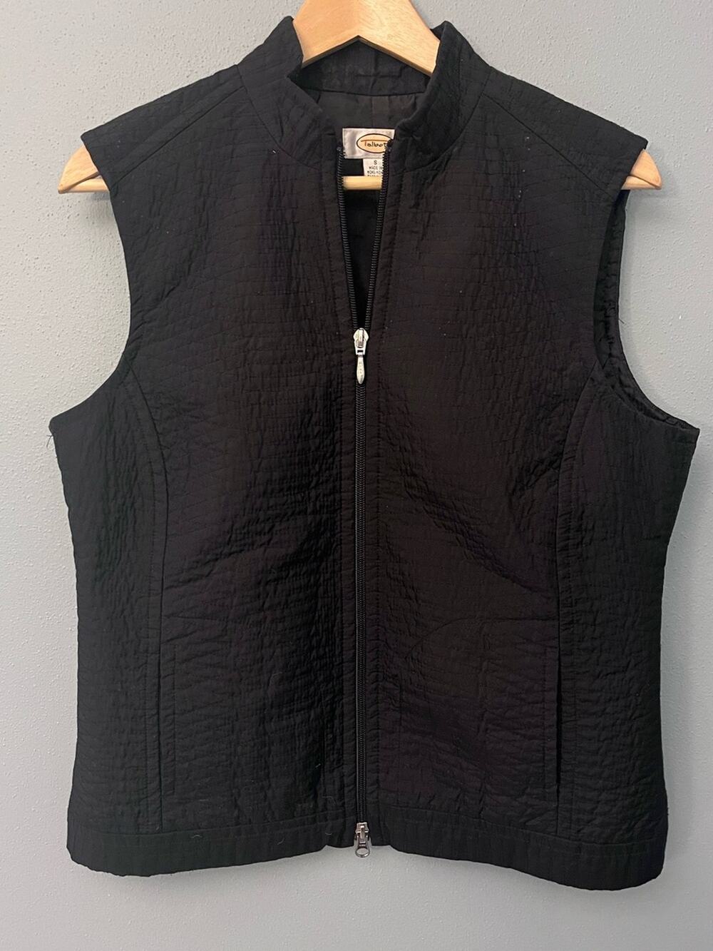 Talbots Quilted Zip Vest